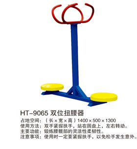 HT-9065双位扭腰器